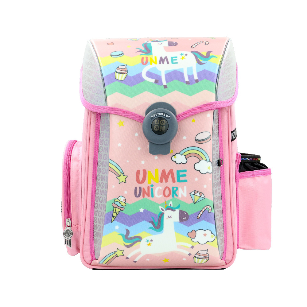 夢想家U型護脊減壓磁扣書包-繽紛獨角獸(U9610)