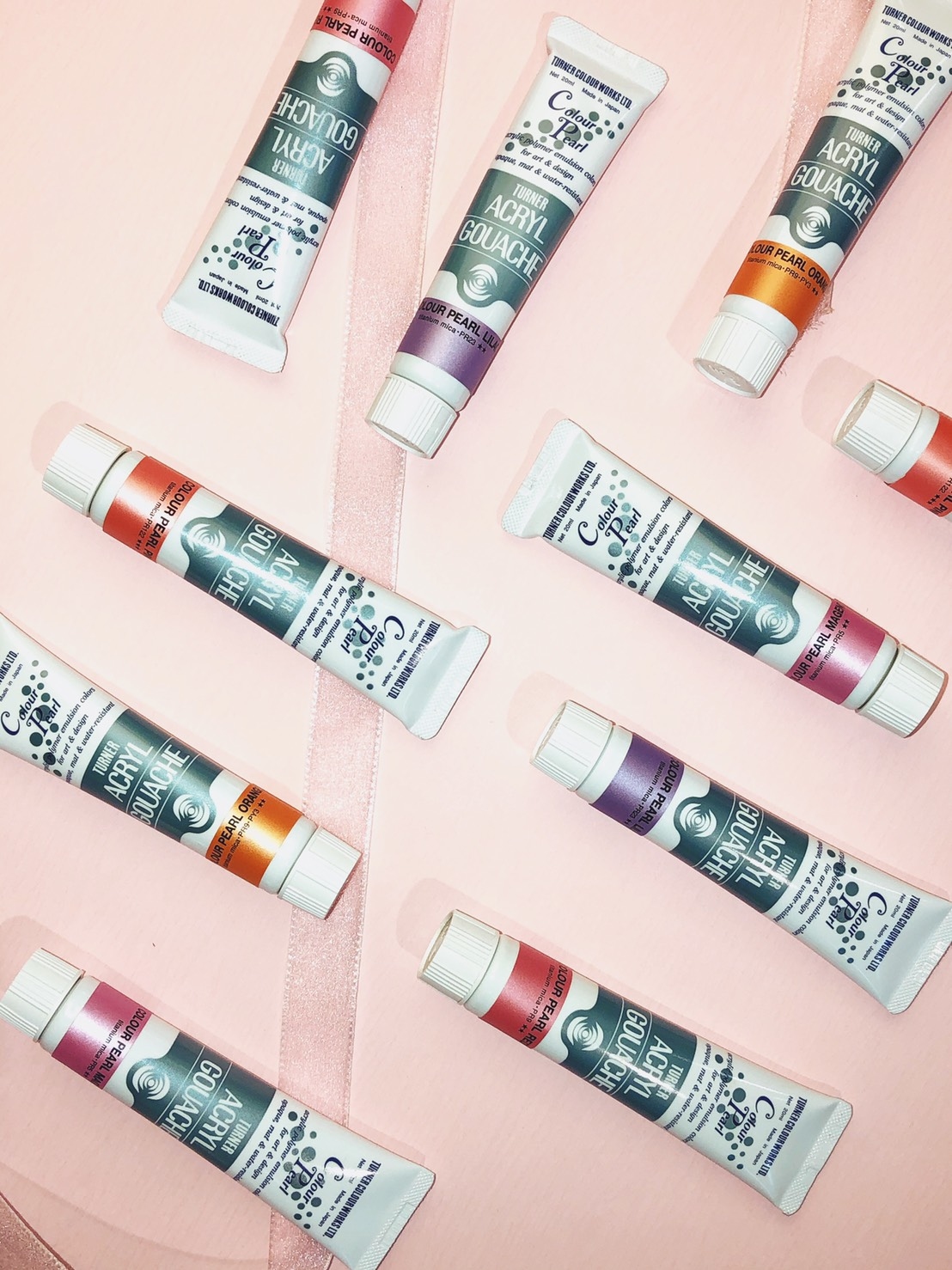 透納 Turner 壓克力顏料 【珍珠光系列】