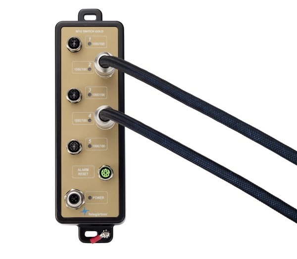 Telegärtner M12 Gold 旗艦音響發燒級網路交換器