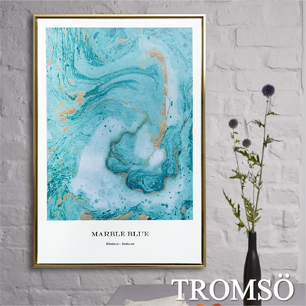 69折 - 北歐時代風尚有框畫40x60cm-WA143碧綠湖潮