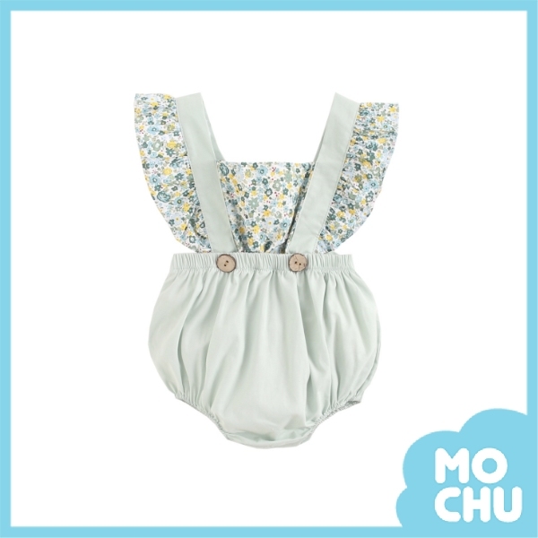 小碎花假兩件包屁衣(四色)