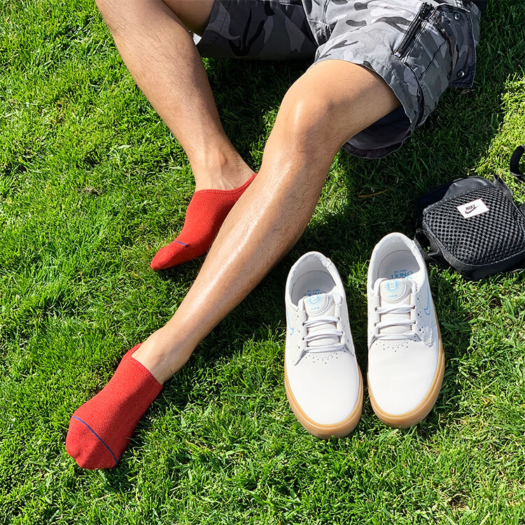 Men's STAYON No Show Socks 1PairCHEGO