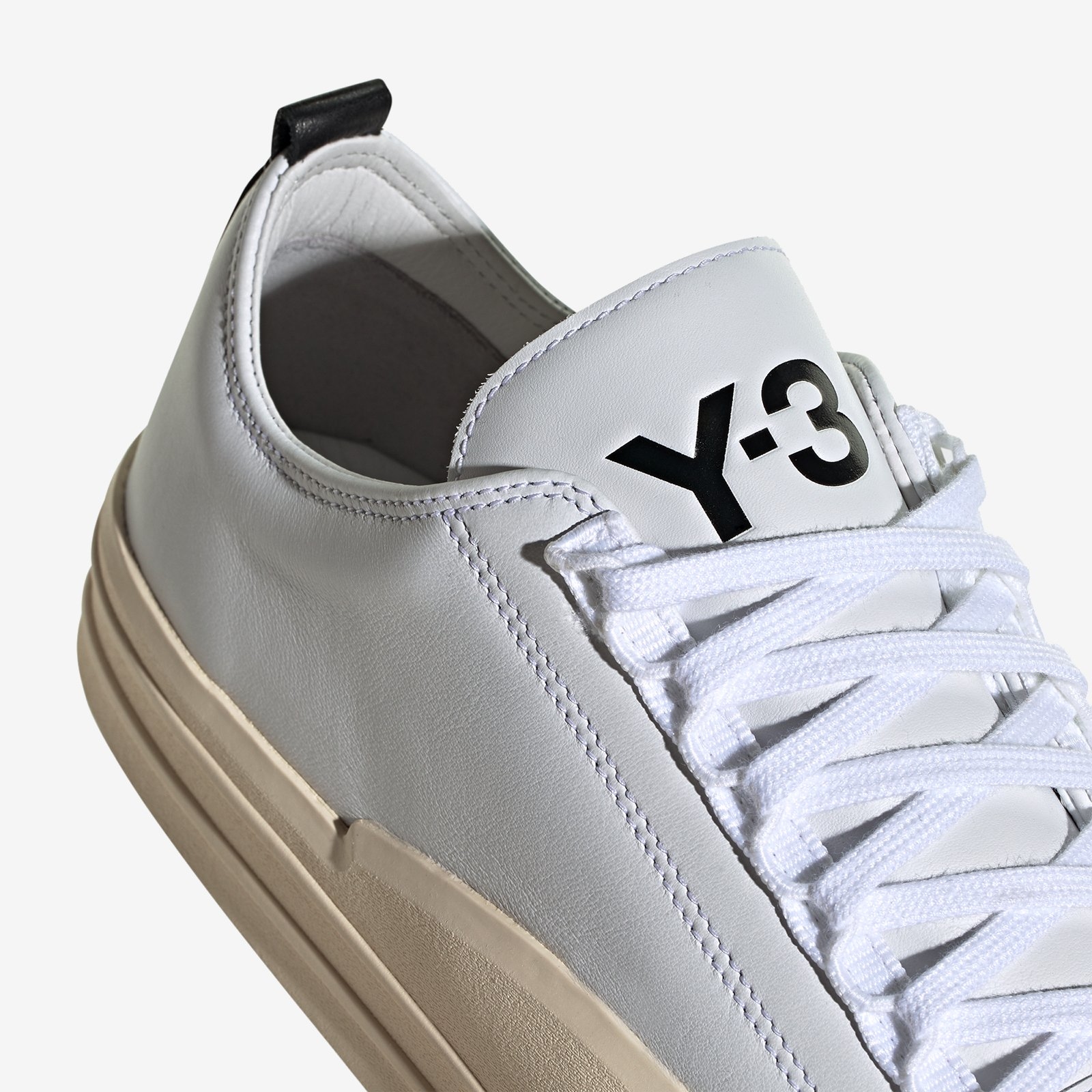 【 Y-3 YUBEN LOW 頂級鞋款-白】