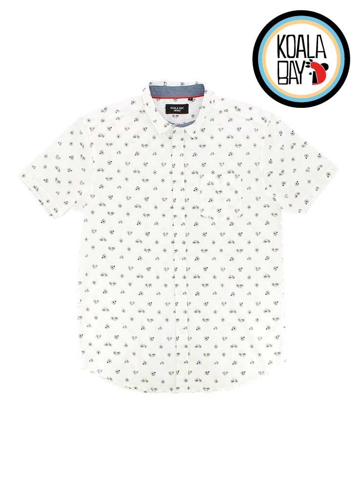 【KOALA BAY】滿版率性基本款襯衫