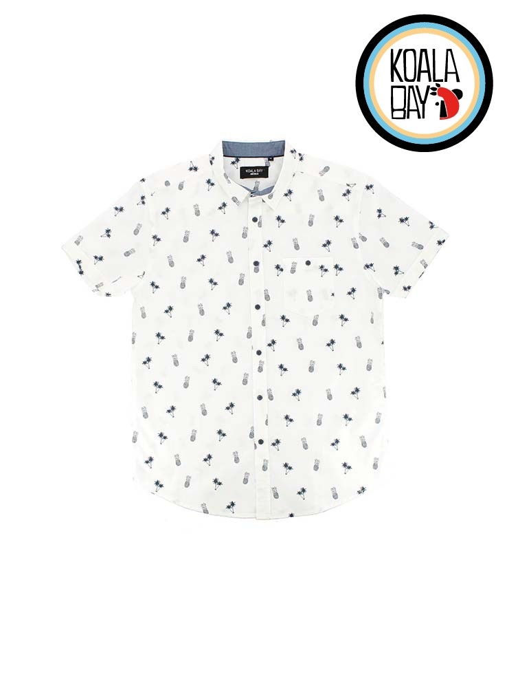 【KOALA BAY】滿版率性基本款襯衫