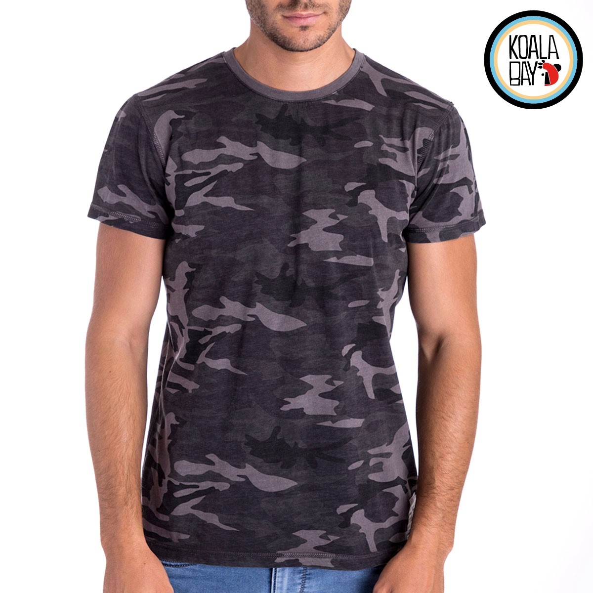 【KOALA BAY】迷彩圓領基本款T-SHIRT