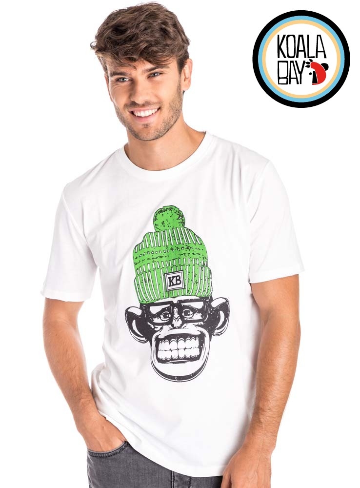 【KOALA BAY】毛帽猴子圓領T-SHIRT