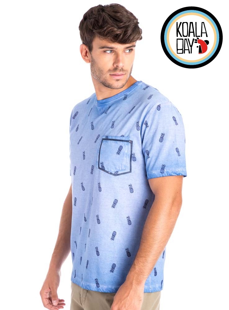 【KOALA BAY】鳳梨口袋圓領T-SHIRT