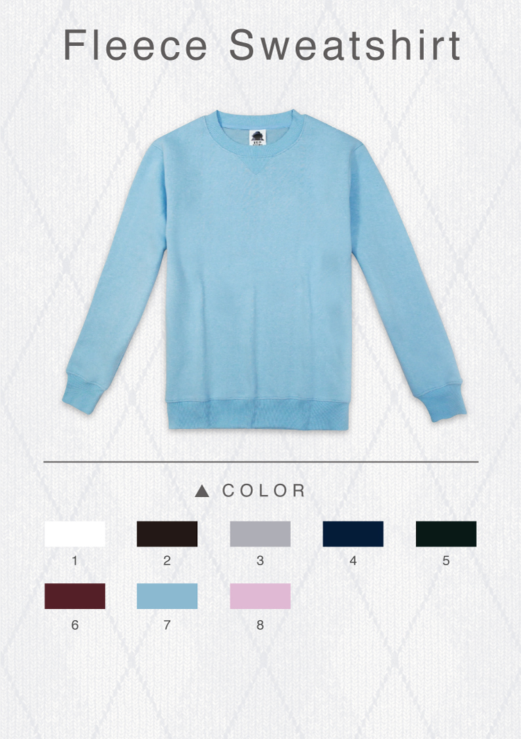 Fleece Sweatshirt, Heavy Pure Cotton, Sweatshirt, Plain T-shirt, Customized Clothing, Eco Bag, Hot Hat, Customized Sticker.