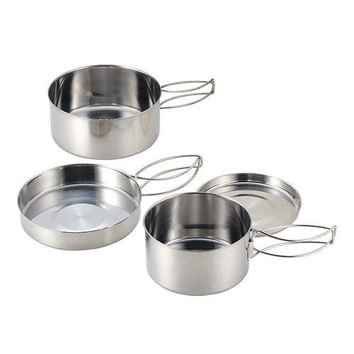 Kakusee Sola 露營不鏽鋼便當盒4件組附袋 PP-01