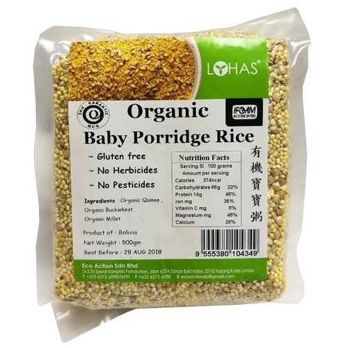 organic baby porridge