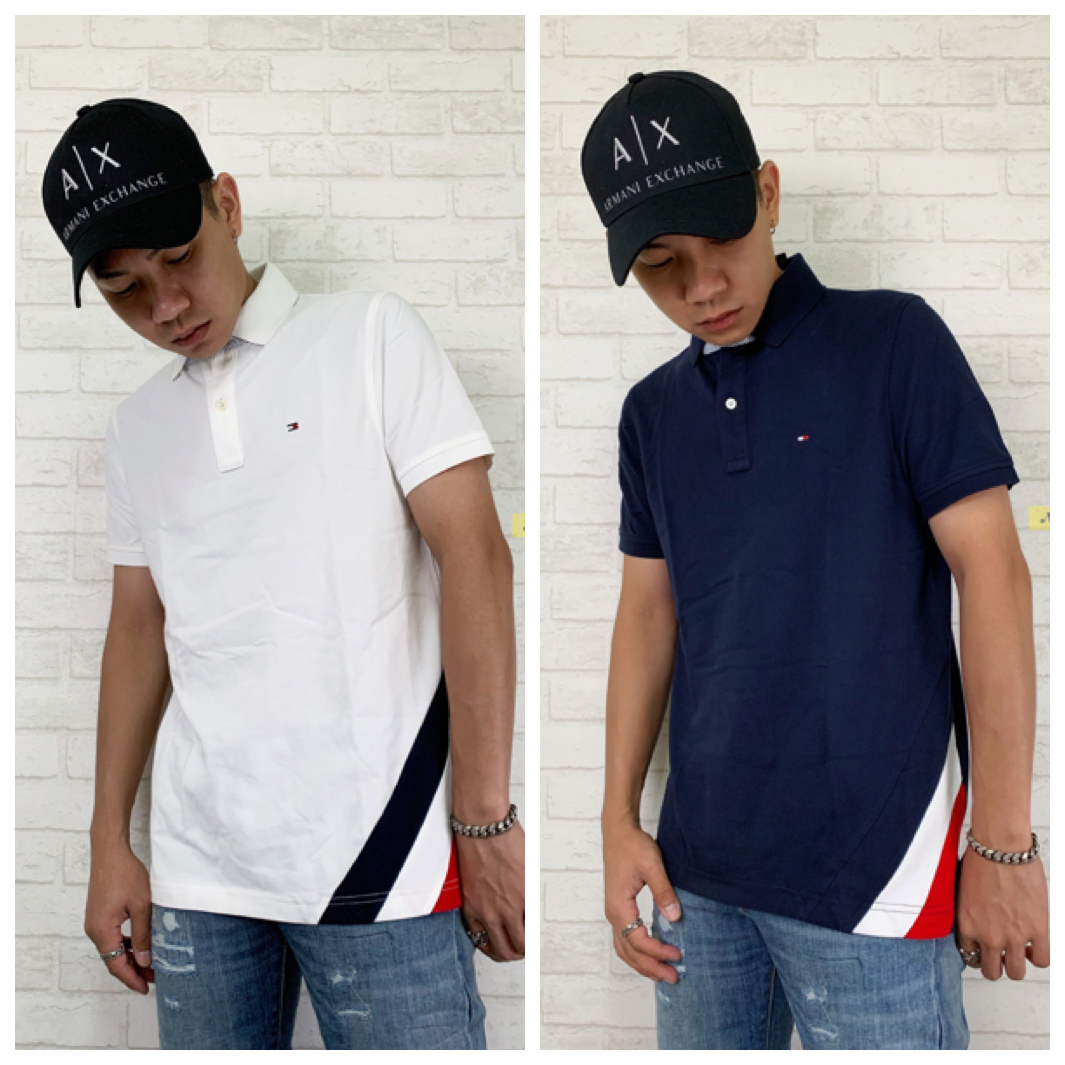 Tommy Hilfiger 下擺斜線Logo Polo衫 短袖上衣 