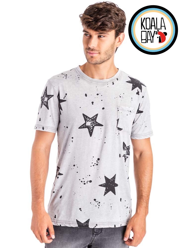 【KOALA BAY】龐克星星圓領T-SHIRT