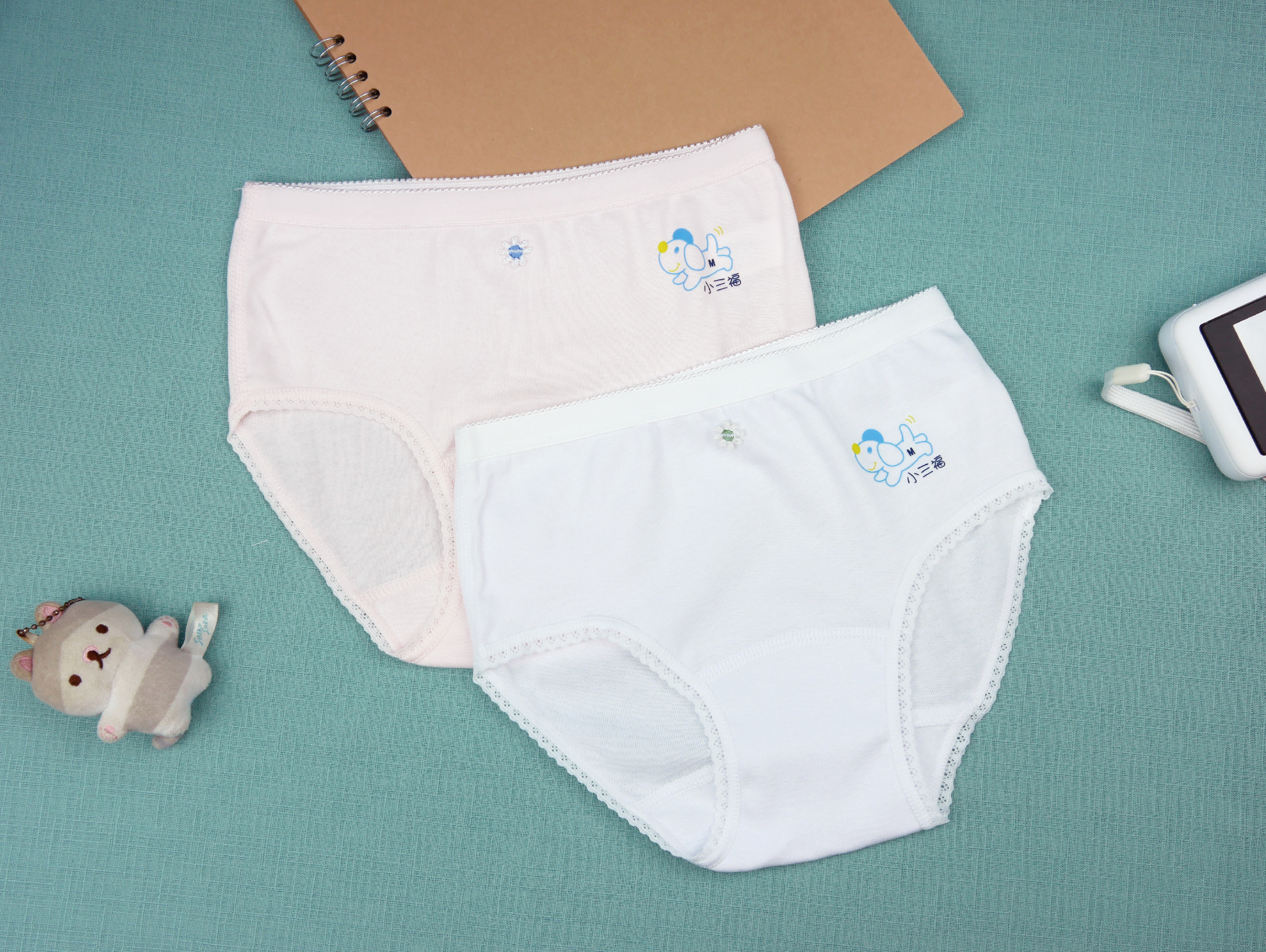 小三福 三福 棉質羅紋女童三角褲