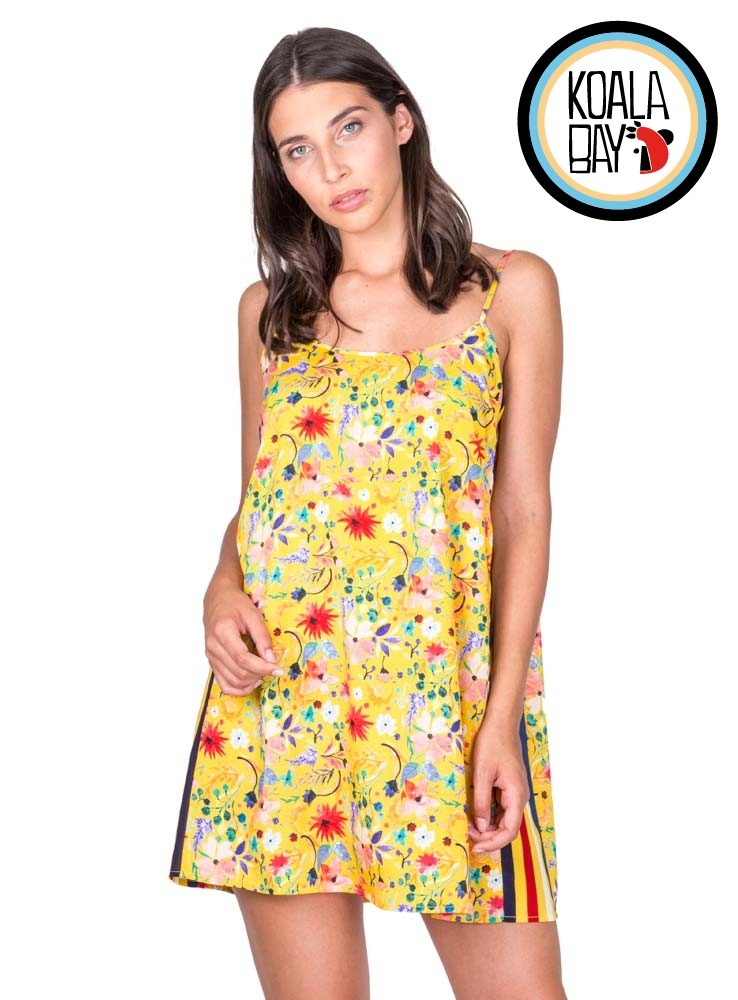 【KOALA BAY】活力花卉無袖小洋裝
