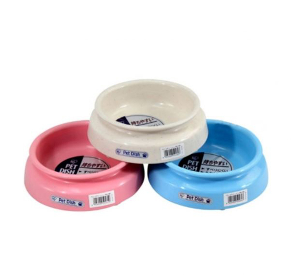日本IRIS-寵物食盆-IR-PD-260食盆-(粉/藍/白噴點)