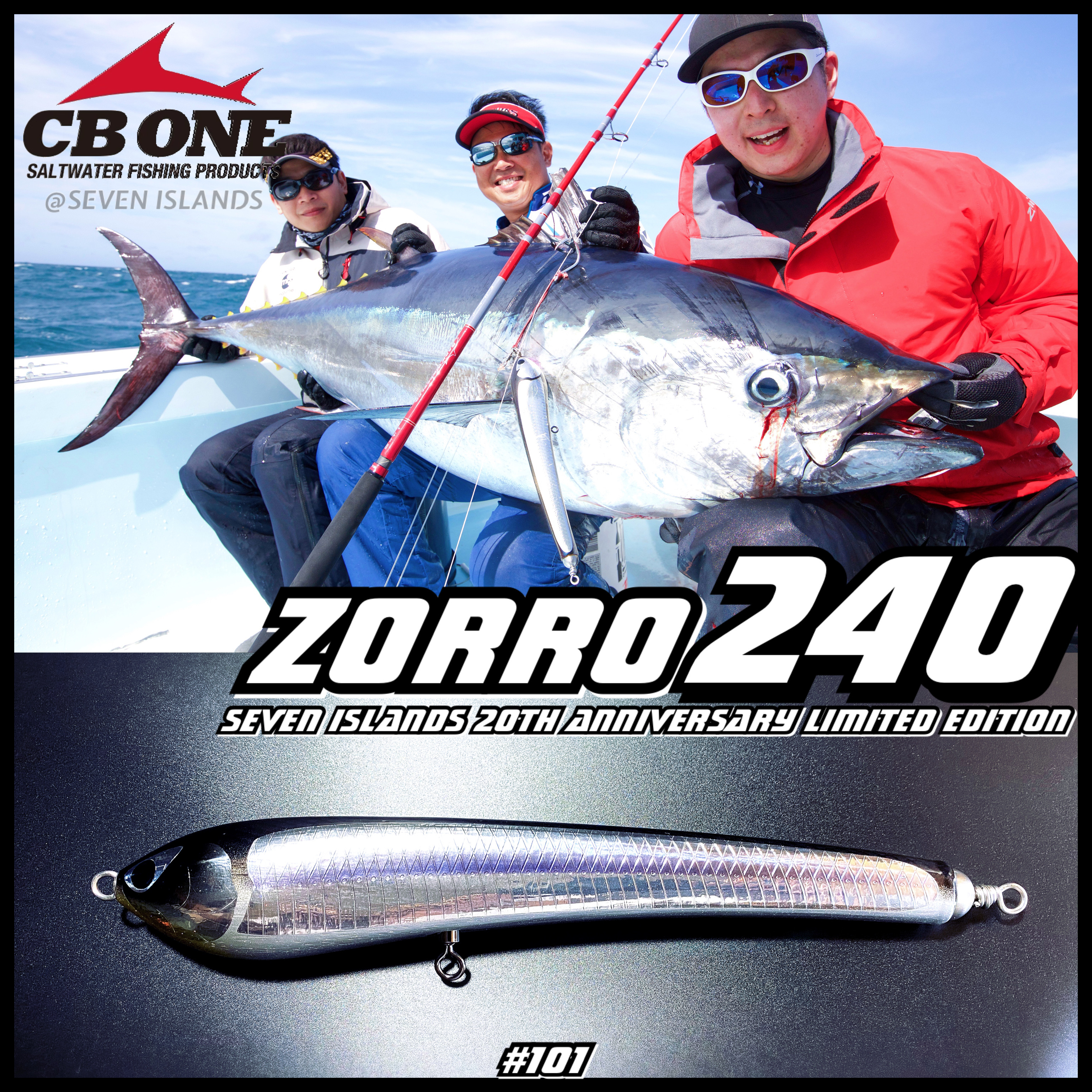 CB ONE ZORRO 270 SEVEN ISLANDS 20TH ANNIVERSARY LIMITED