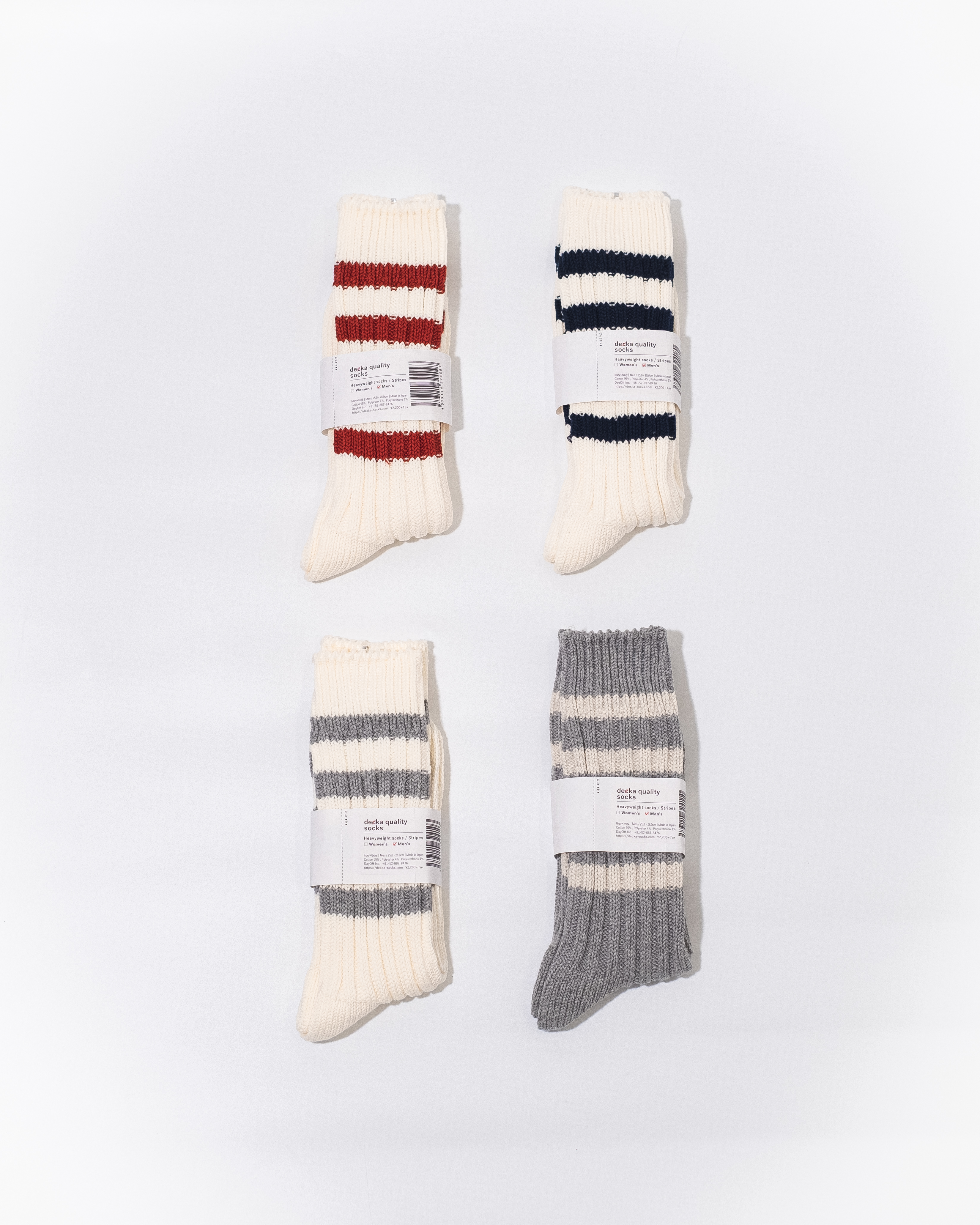 [現貨] Decka DE-29 Stripes Socks