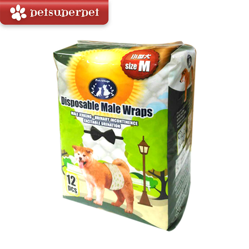 Pet Village 公狗專用拋棄式禮貌帶 [2尺寸]