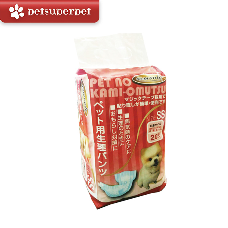 Armonto 寵物尿褲生理褲 SS (20枚)