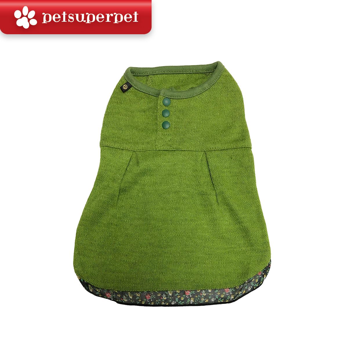 【超抵價！原價$ 240】PomPreece 日式狗狗衣服 - 綠色 [3尺寸]