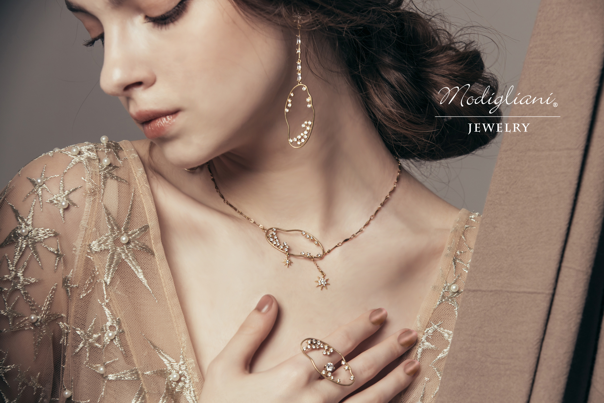 黃銅飾品,黃銅,精緻,耳環,星星,仙女,氣質,垂墜式耳環