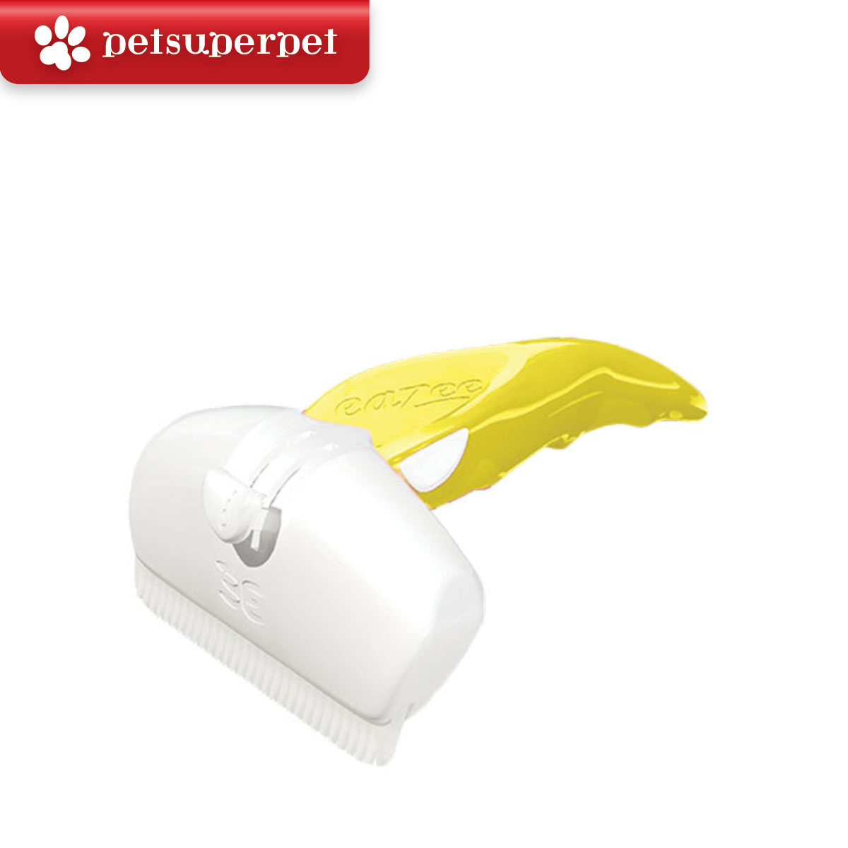 【超抵價！】法國FOOLEE Easee 神奇除毛梳 (狗狗適用) - 黃色 [3尺寸]