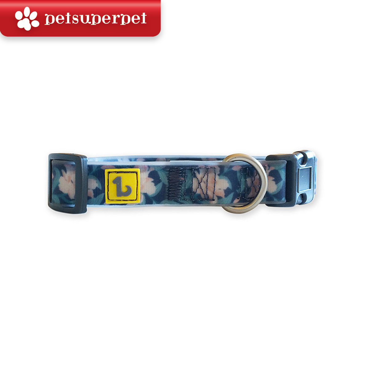 Be One Breed 矽膠狗頸圈 - 秋花（大碼）