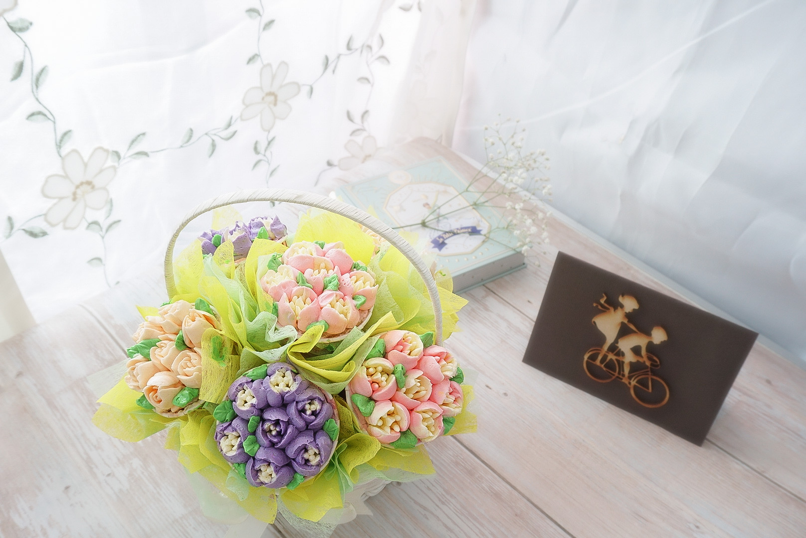 杯子蛋糕花籃 (B組)