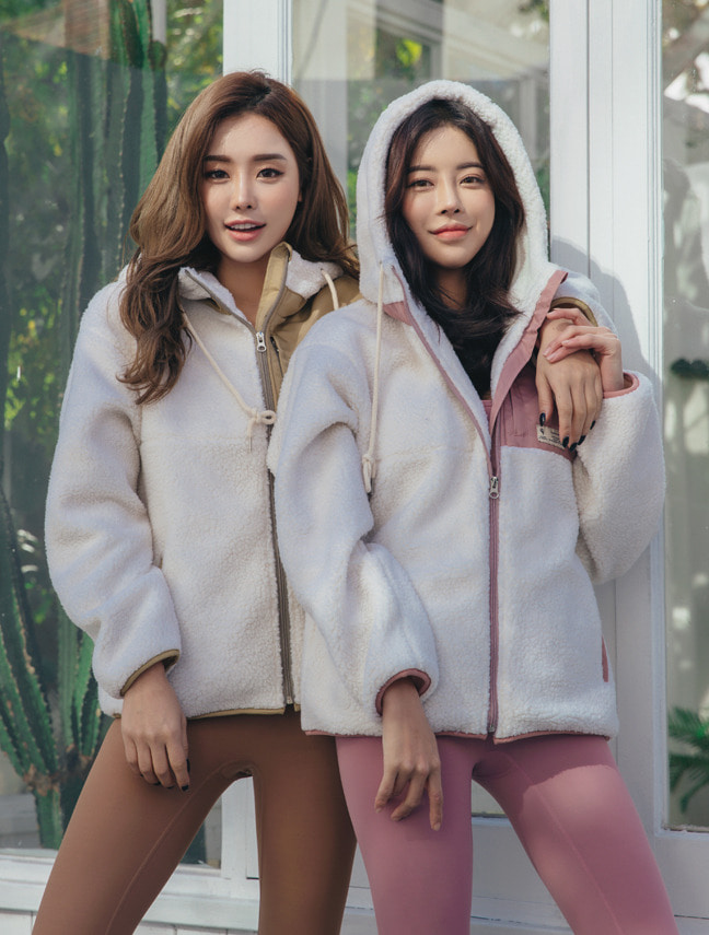 CONCHWEAR - Conch Boa Color 拉鏈連帽衣