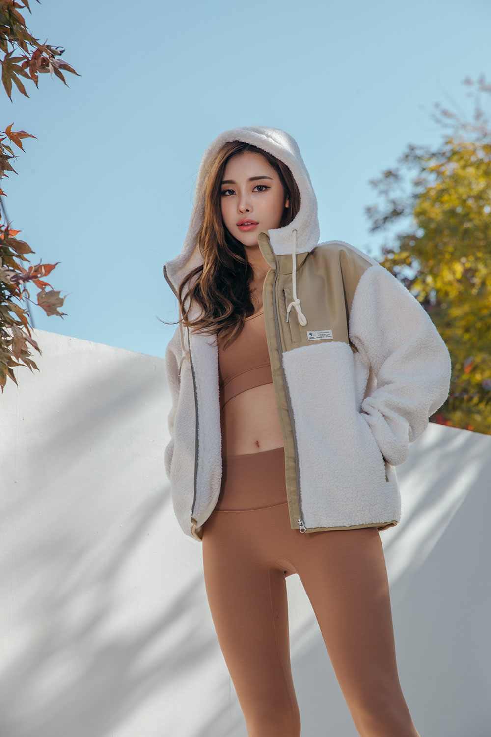 CONCHWEAR - Conch Boa Color 拉鏈連帽衣