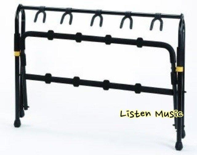 HERCULES 海克力斯 GS525B 五支置放型吉他架 吉他展示架 貝斯架