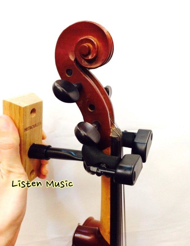 Hercules HERCULES DSP57WB 海克力斯 小提琴架 中提琴架 小提琴壁掛勾 小提琴掛架 小提琴吊架 第 3 張圖片｜三峽弦樂器