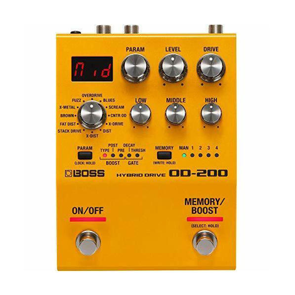 BOSS OD-200 Hybrid Drive 破音效果器 單顆效果器