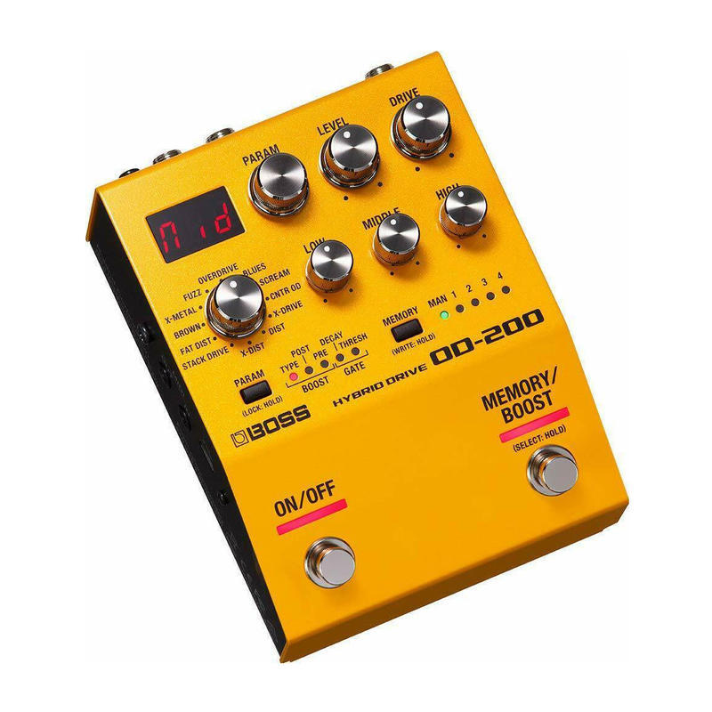 BOSS OD-200 Hybrid Drive 破音效果器 單顆效果器