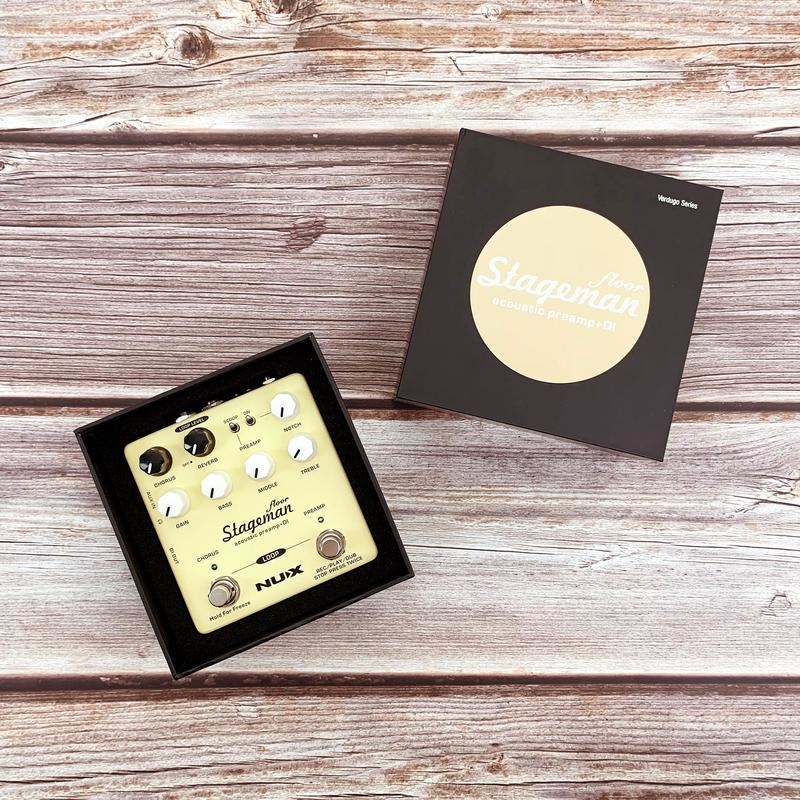 Nux Stageman Floor NAP-5 木吉他 前級效果器 內建 Di、LOOP (購買即搭贈 Prefox 捲弦器)