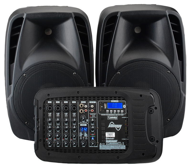 Laney AH2500D PA音響組 10吋喇叭+混音器 支援藍芽