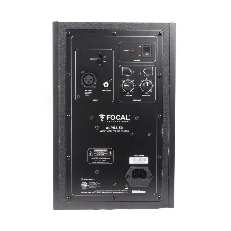 法國 Focal ALPHA 50 五吋 兩音路 專業監聽喇叭 一對 第 4 張圖片｜三峽錄音 / 音響