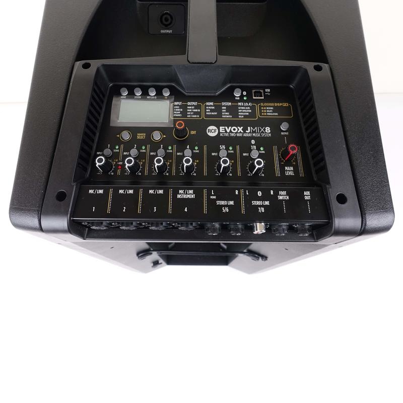 RCF RCF EVOX JMIX8 主動式喇叭 音控台 Mixer 柱狀喇叭 線性喇叭 陣列喇叭 外場喇叭 第 5 張圖片｜三峽吉他 / Bass