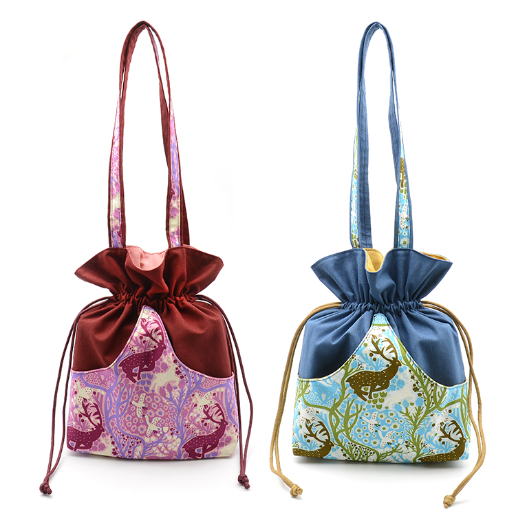 販售原尺寸【紙型】(背心口袋束口肩背袋)