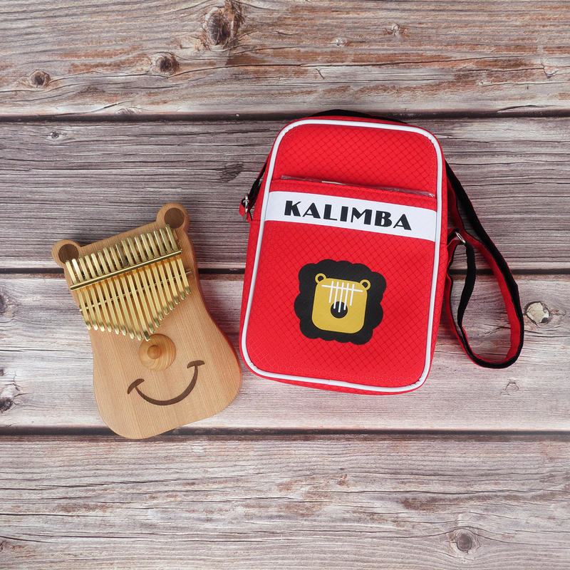 熊香香 板式聞香卡林巴琴 檜木／香杉 搭配台灣製金色鋼片【附收納側背包】 第 5 張圖片｜三峽鼓 / 打擊