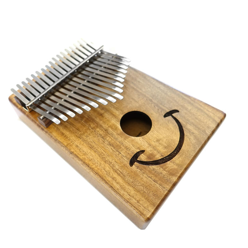 台灣製造 微笑 卡林巴 拇指琴 相思木 單板 17音 贈送台製軟盒