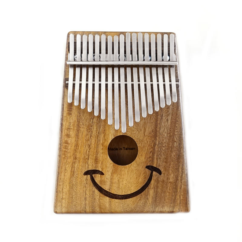 台灣製造 微笑 卡林巴 拇指琴 相思木 單板 17音 贈送台製軟盒