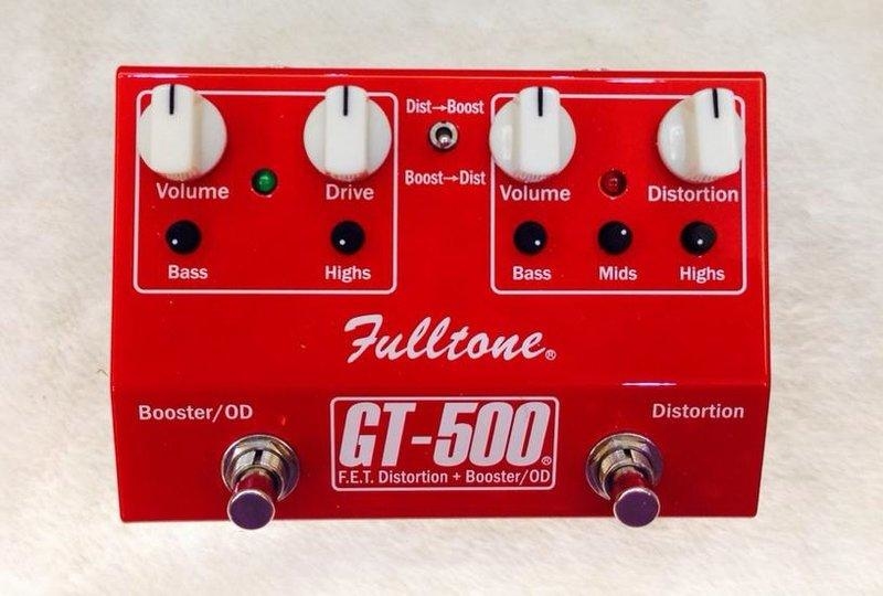 Fulltone GT-500 經典 美國手工 單顆破音效果器 原廠代理公司貨