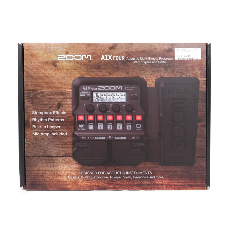 Zoom Zoom A1X Four 原聲 綜合效果器 表情踏板 第 3 張圖片｜三峽弦樂器