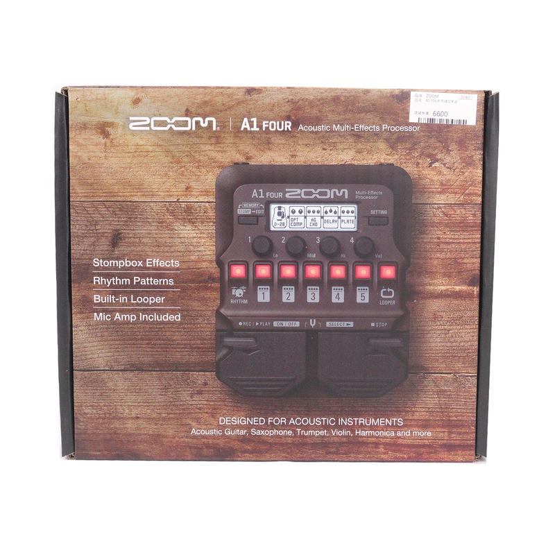 Zoom ZOOM A1 Four 木吉他 綜合效果器 第 4 張圖片｜三峽弦樂器