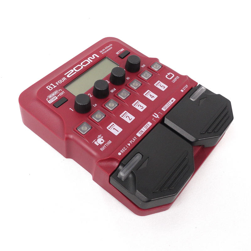 ZOOM B1 FOUR 電貝斯 BASS 綜合效果器 效果器