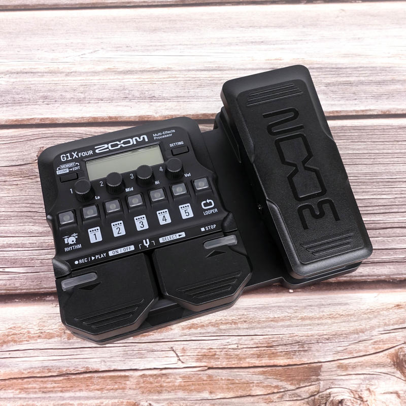 Zoom ZOOM G1X FOUR 吉他 綜合效果器 吉他入門 效果器 第 3 張圖片｜三峽吉他 / Bass