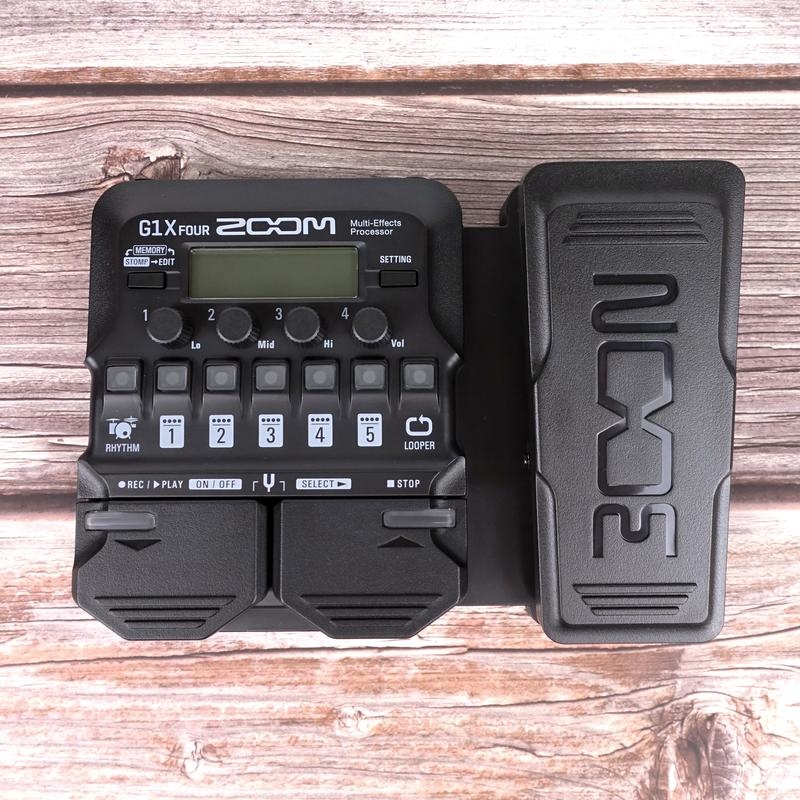 立昇樂器連鎖】ZOOM G1X FOUR 吉他綜合效果器吉他入門效果器