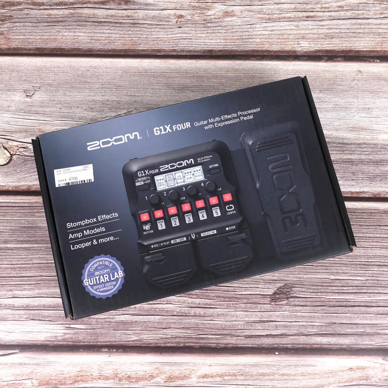 Zoom ZOOM G1X FOUR 吉他 綜合效果器 吉他入門 效果器 第 5 張圖片｜三峽吉他 / Bass